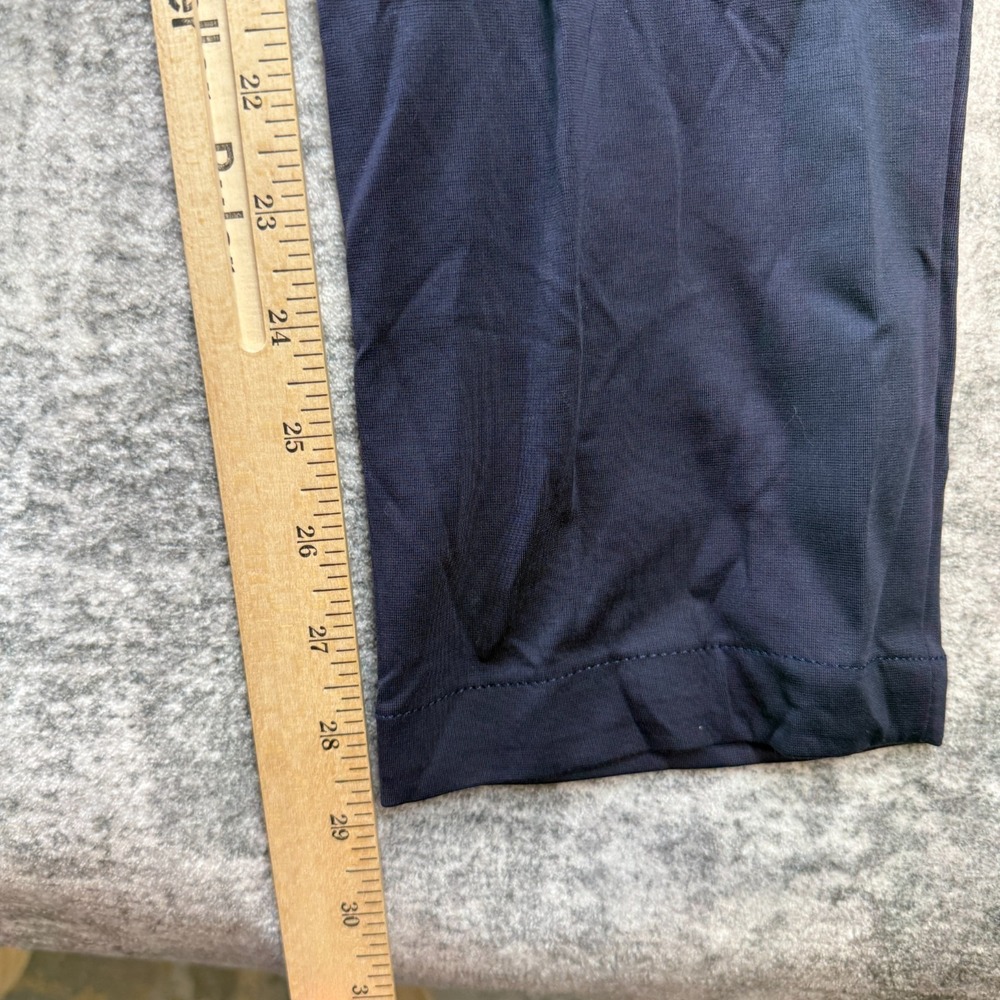 Banana Republic Luxe City Pants Mens 31x30 Navy Core Temp Performance Commuter - Picture 9 of 11